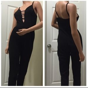 French Atmosphere Jumpsuit, Size Small